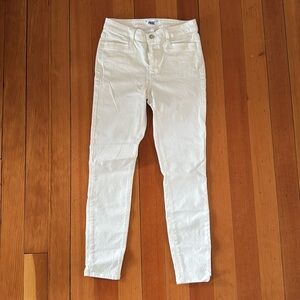 Paige ‘Hoxton’ ankle jeans in white denim NEW w/o tags